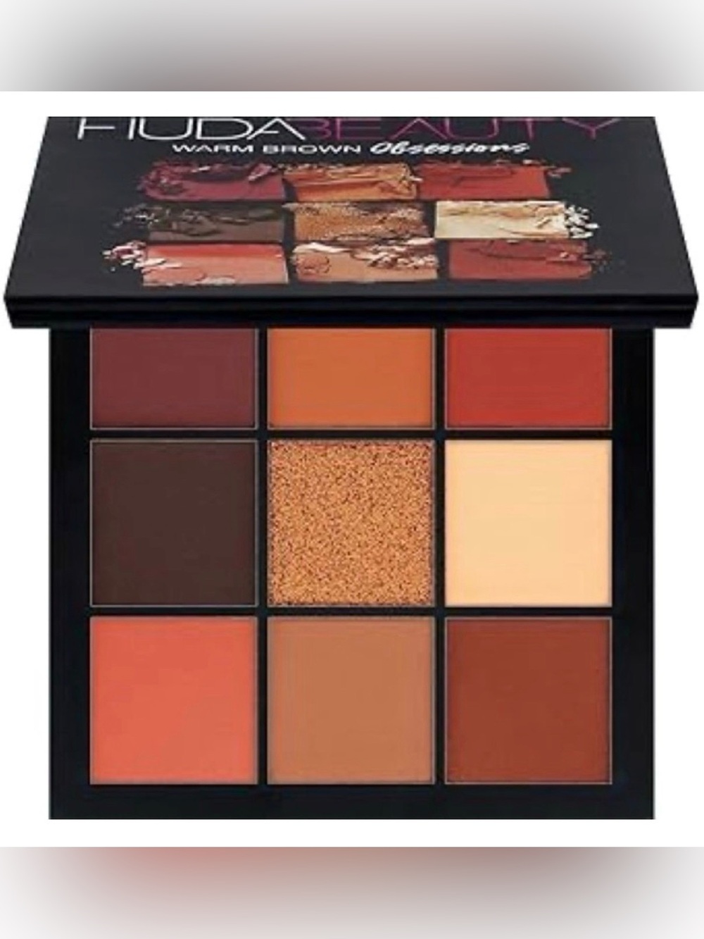 DISCONTINUED Huda Beauty Warm Brown Obsessions Eyeshadow Palette